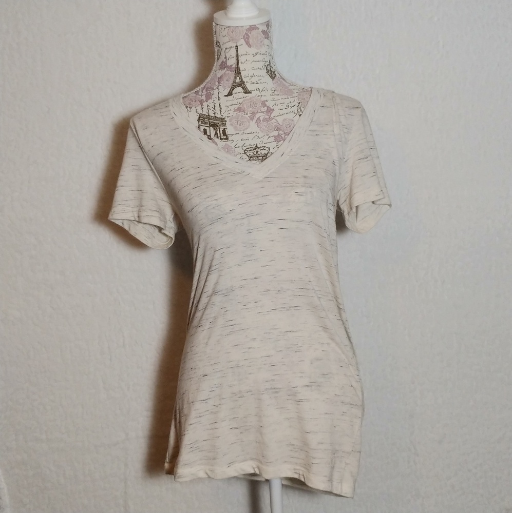 PINK Victoria's Secret Deep V-Neck Tee